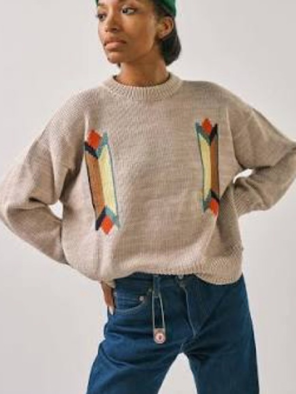 NWT Degen Butterfly Sweater XS - Picture 5 of 5